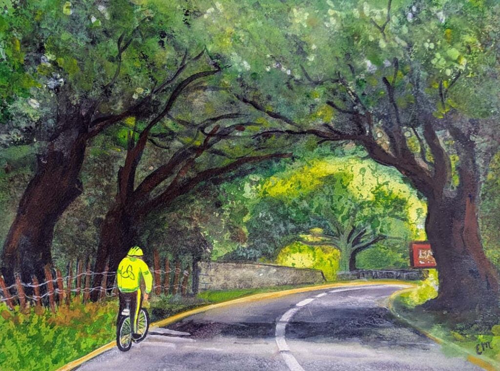 watercolor by Eileen Miryekta