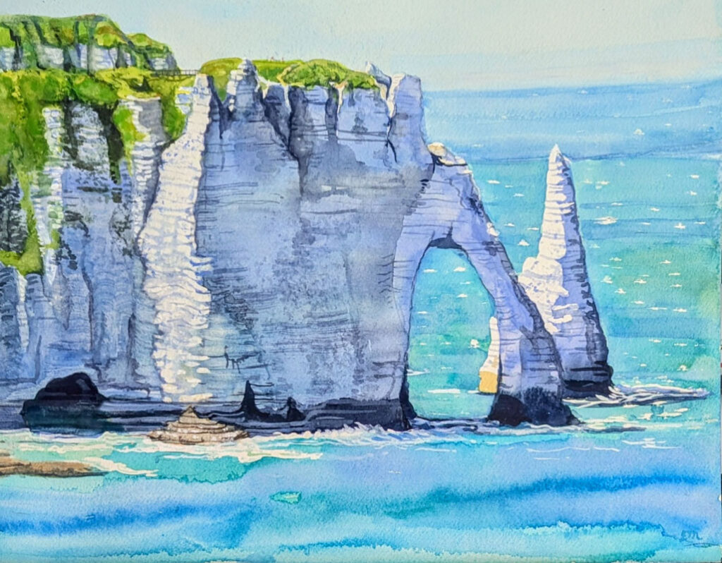 watercolor by Eileen Miryekta