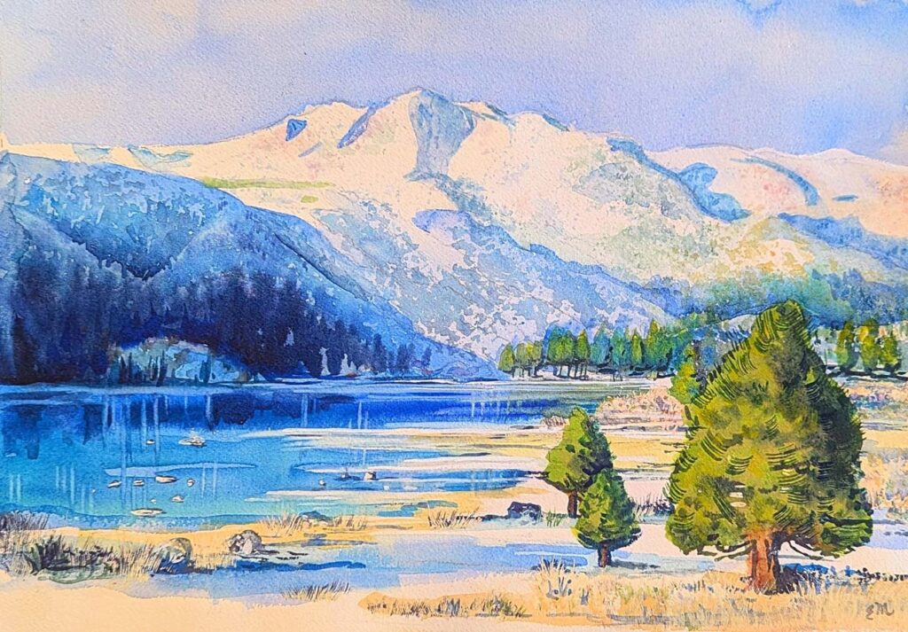 watercolor by Eileen Miryekta
